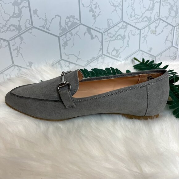 GREY SUEDE LOAFERS - Picture 4 of 7